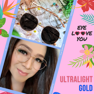 Ultralight Gold + Sunglasses