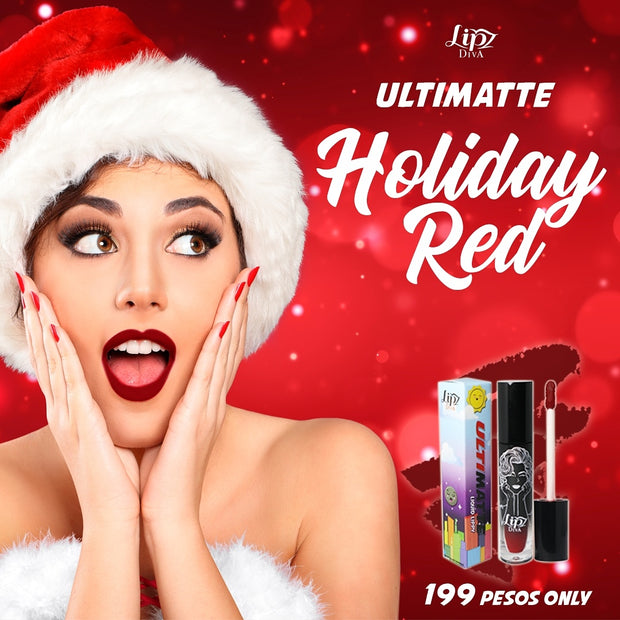 UltiMatte Holiday Red