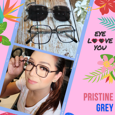Pristine Grey + Sunglasses